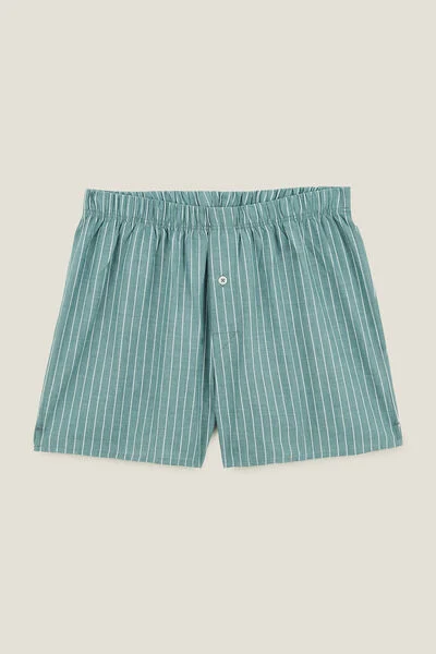 Cale&ccedil;on ray&eacute; en coton