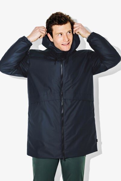Parka technique &agrave; capuche