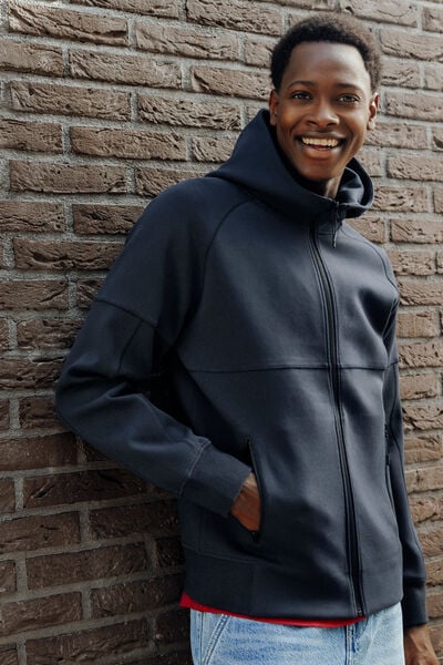Veste capuche zipp&eacute;e