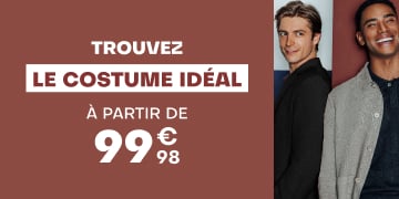 Trouvez le costume idéal à partir de 99€98